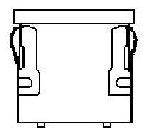 Honeywell Indicator Housing; Non-Illuminated; PCB/Push-On; Snap-in Panel Mount